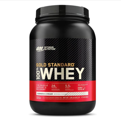 Optimum Nutrition Gold Standard 100% Whey Protein Powder 2Lbs/1Kg.