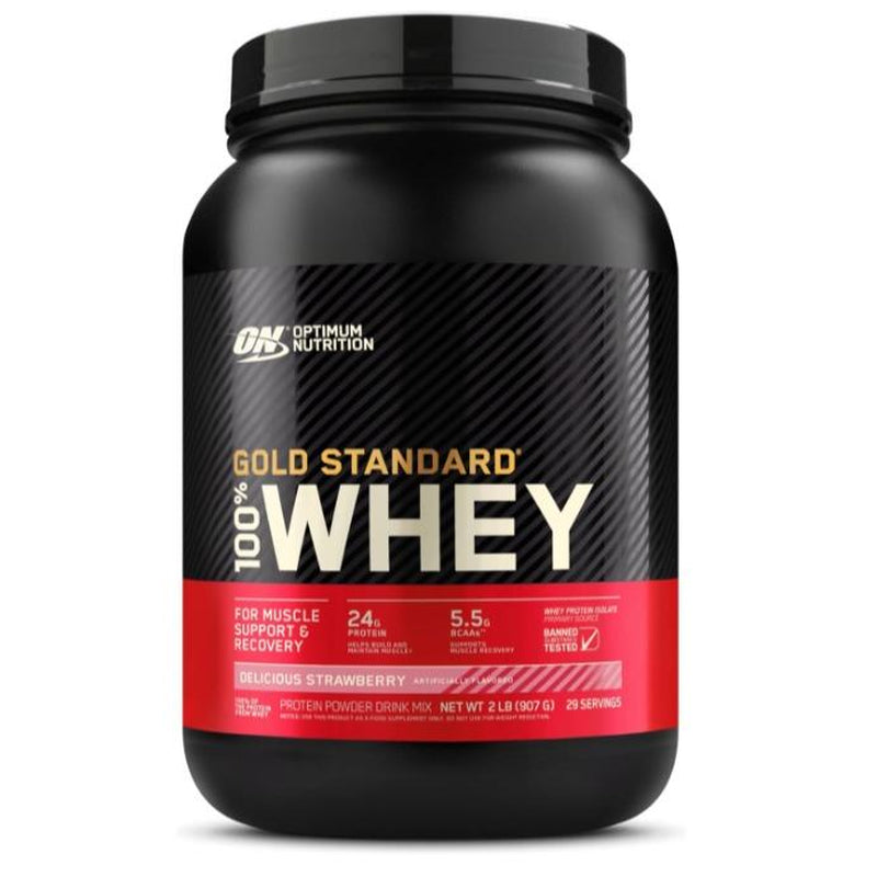 Optimum Nutrition Gold Standard 100% Whey Protein Powder 2Lbs/1Kg.