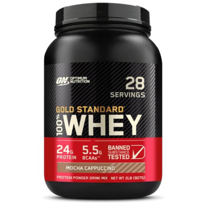 Optimum Nutrition Gold Standard 100% Whey Protein Powder 2Lbs/1Kg.