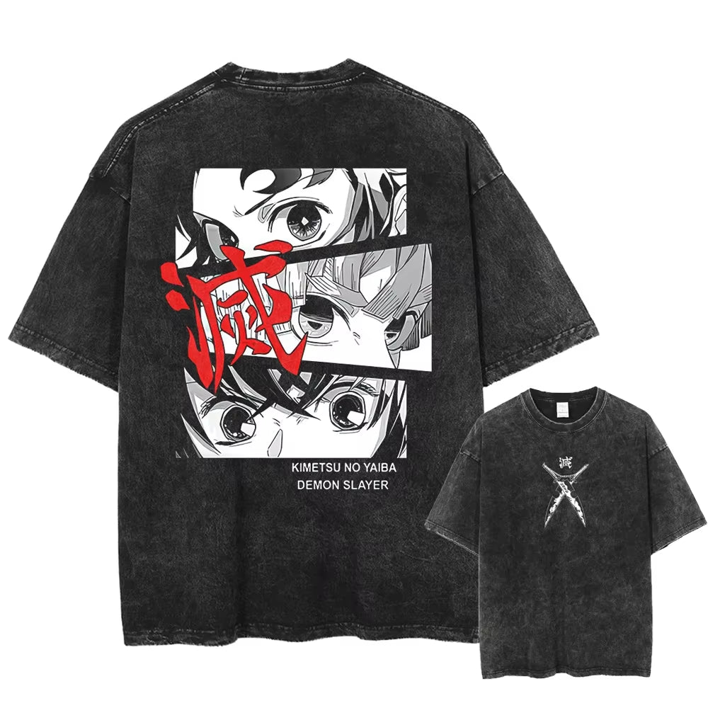 Demon Slayer Tshirt Streetwear Unisex