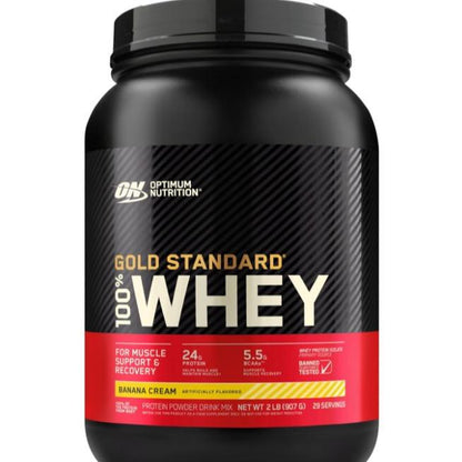 Optimum Nutrition Gold Standard 100% Whey Protein Powder 2Lbs/1Kg.