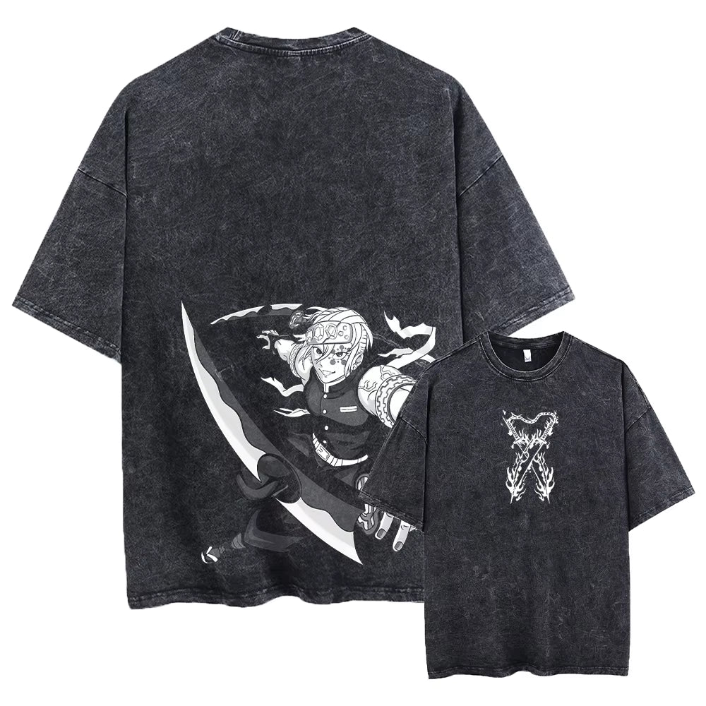 Demon Slayer Tshirt Streetwear Unisex